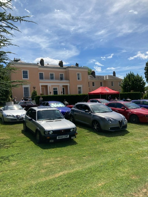 Alfa Romeo Owners Club event at Bignor Park West Sussex